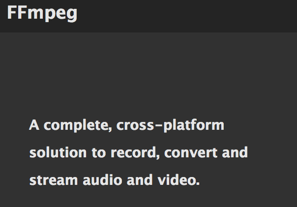 FFmpeg on AMI Linux and CentOS the easy way